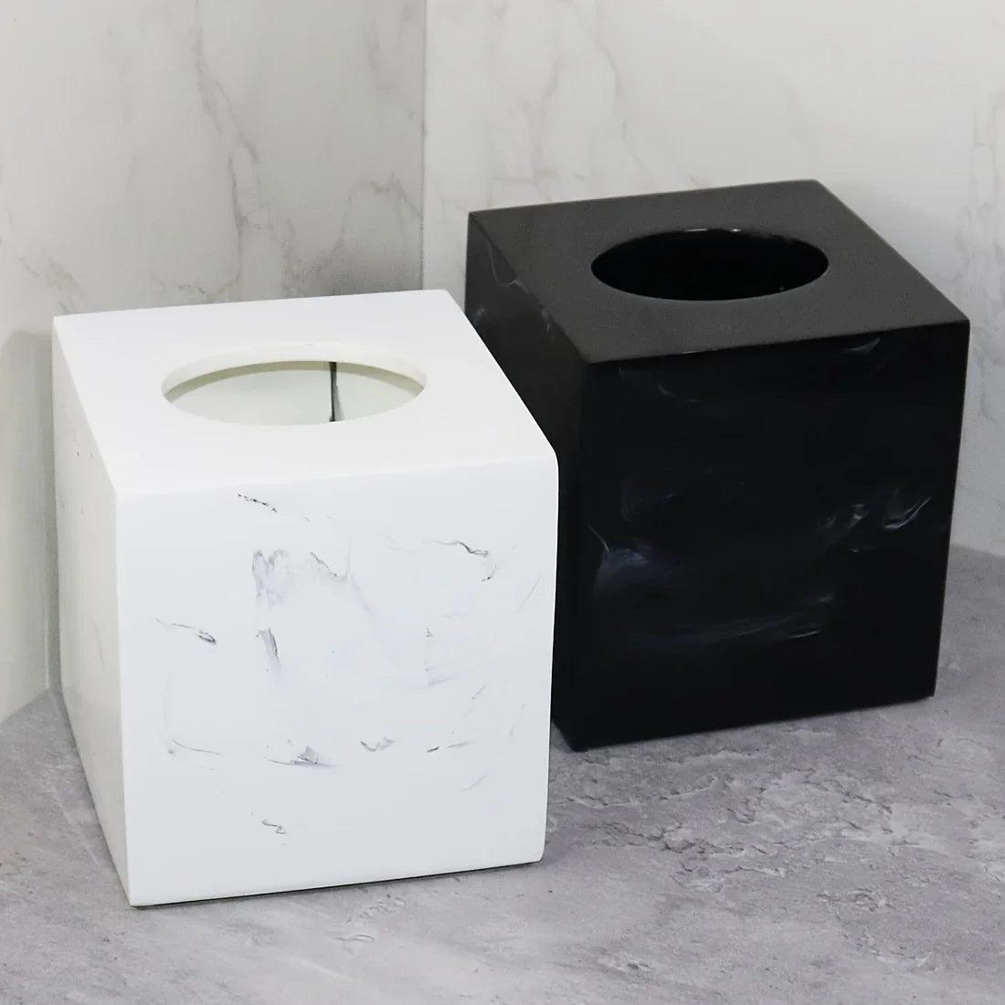 Tissue Box Holder - Luxury Marble