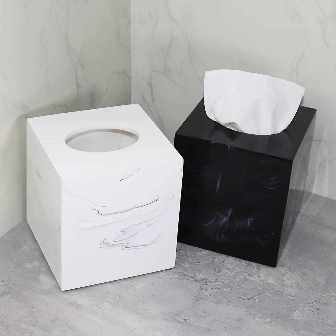Tissue Box Holder - Luxury Marble