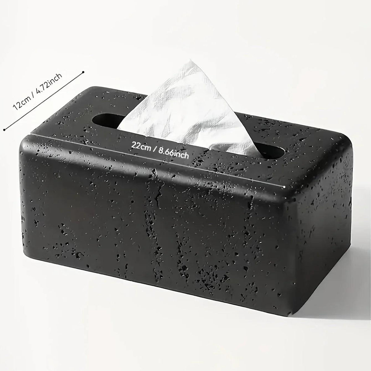 Tissue Box Holder - Modern Wooden Small