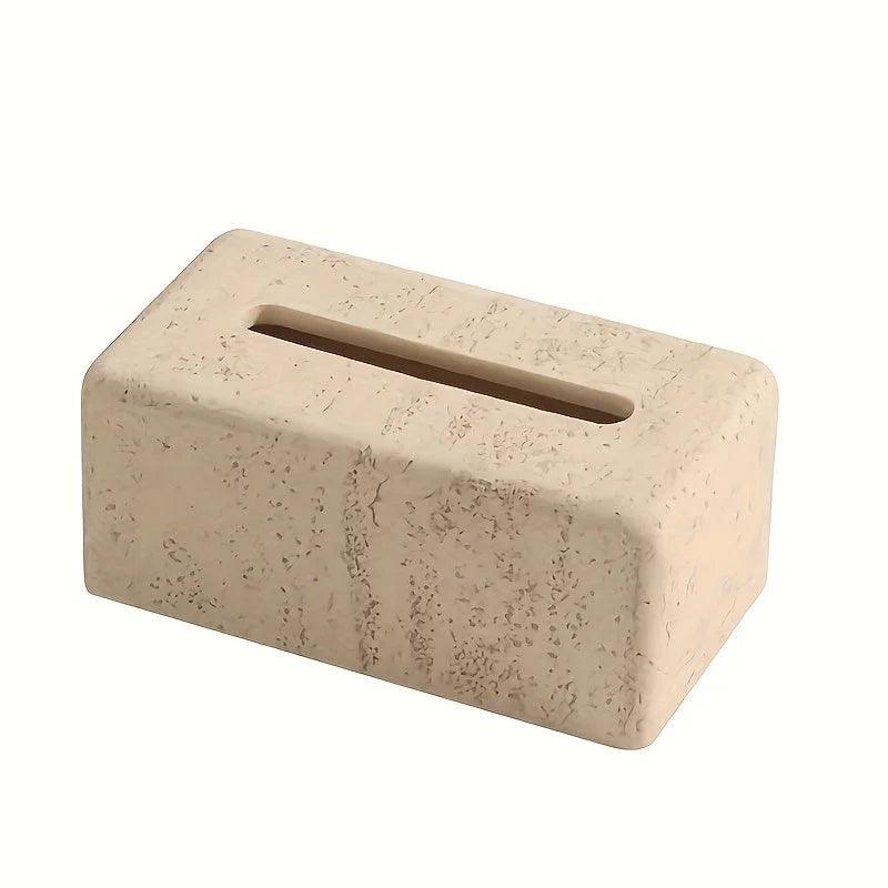 Tissue Box Holder - Modern Wooden Small