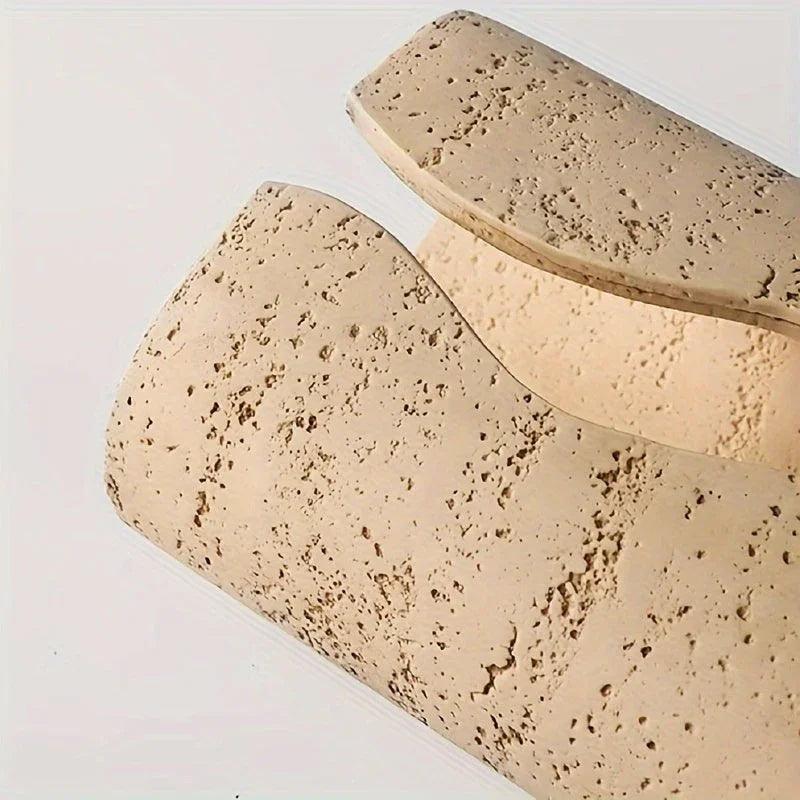 Tissue Box - Wooden Curved with Lid