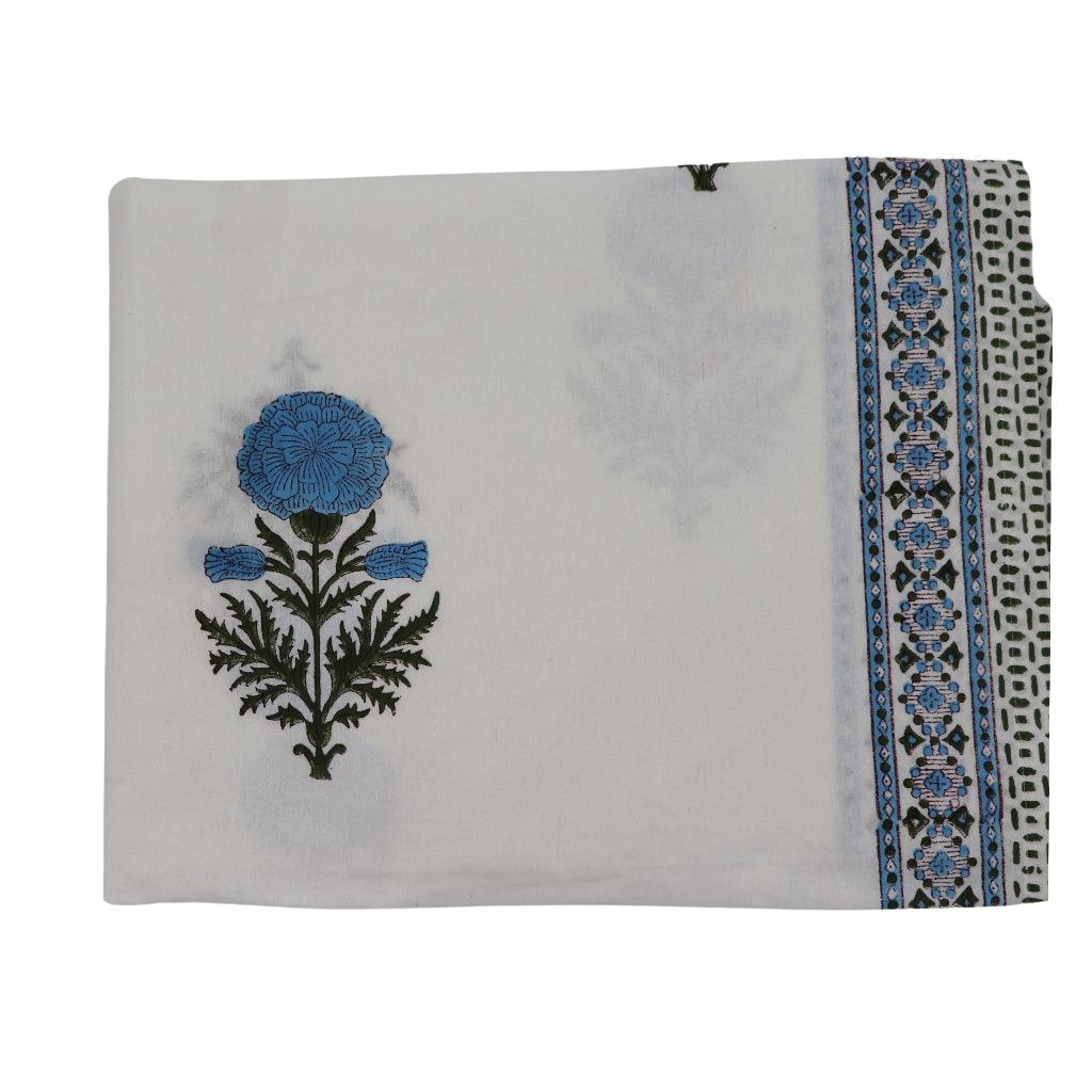 Toile de Blu Hortensia Organic Cotton Tablecloth