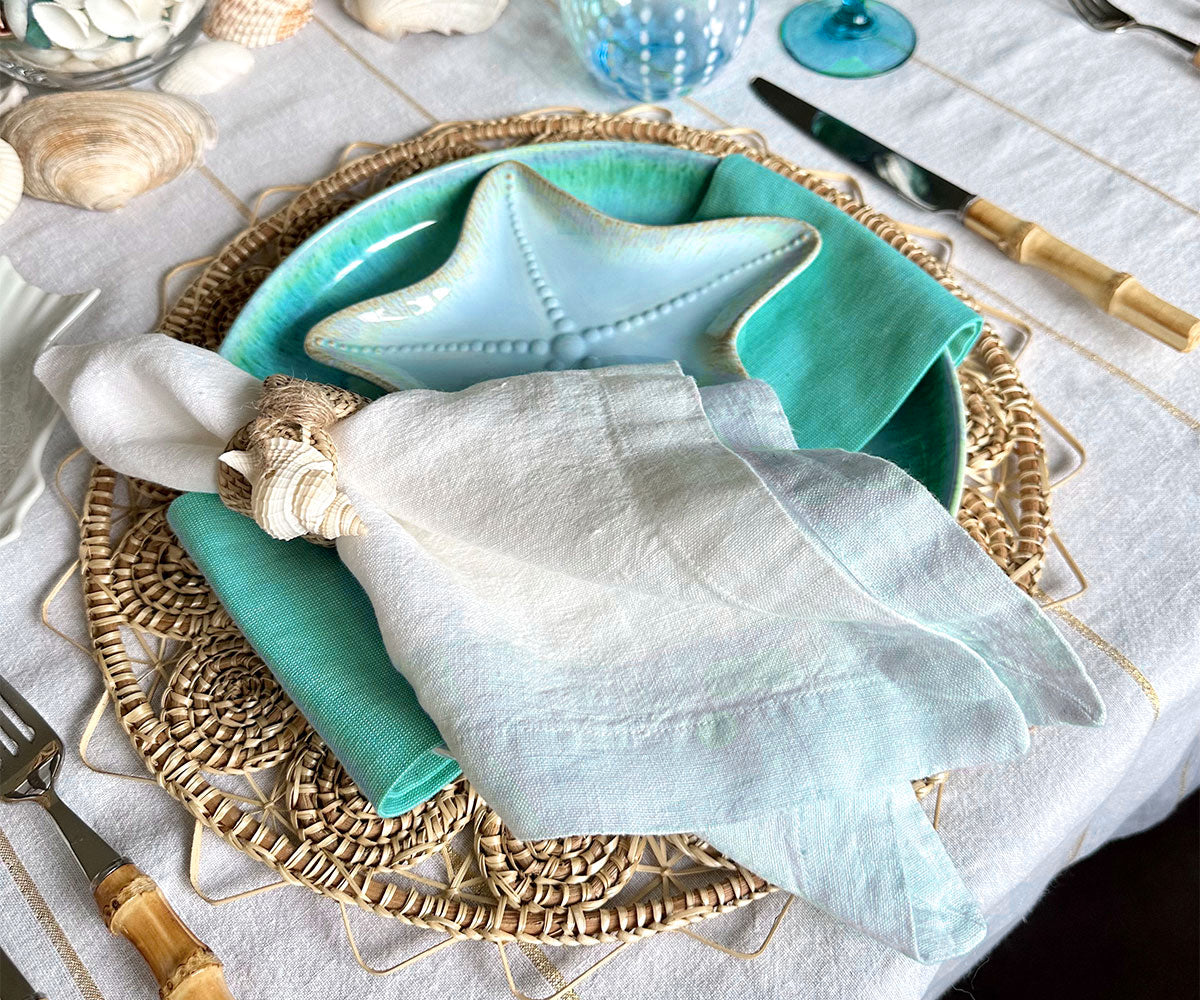 Border Linen Napkins