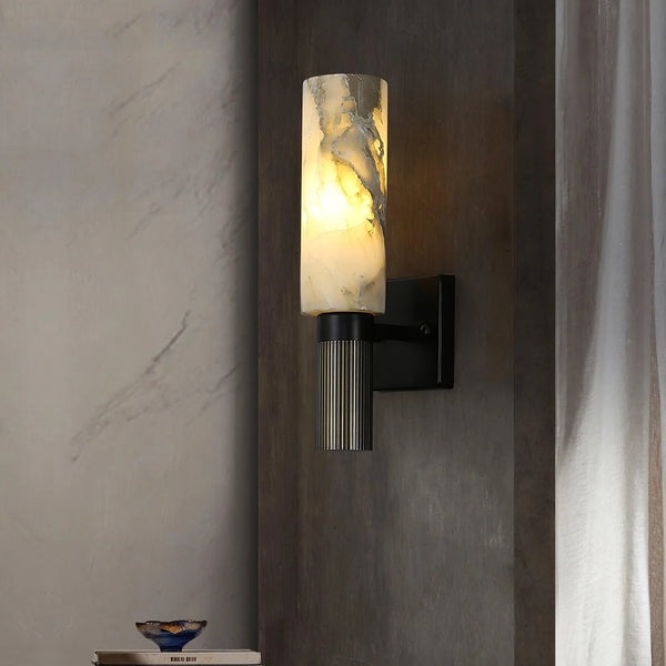 Torch Marble Sconce