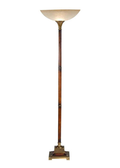 Torchiere Of Wood by Wildwood