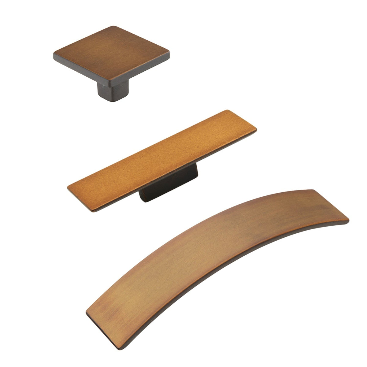 Distressed Bronze Drawer Pulls 