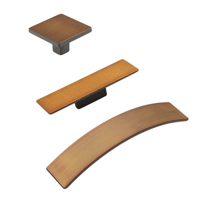 Distressed Bronze Drawer Pulls 
