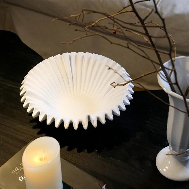 Tray - Wave Black Glass 2-Layer