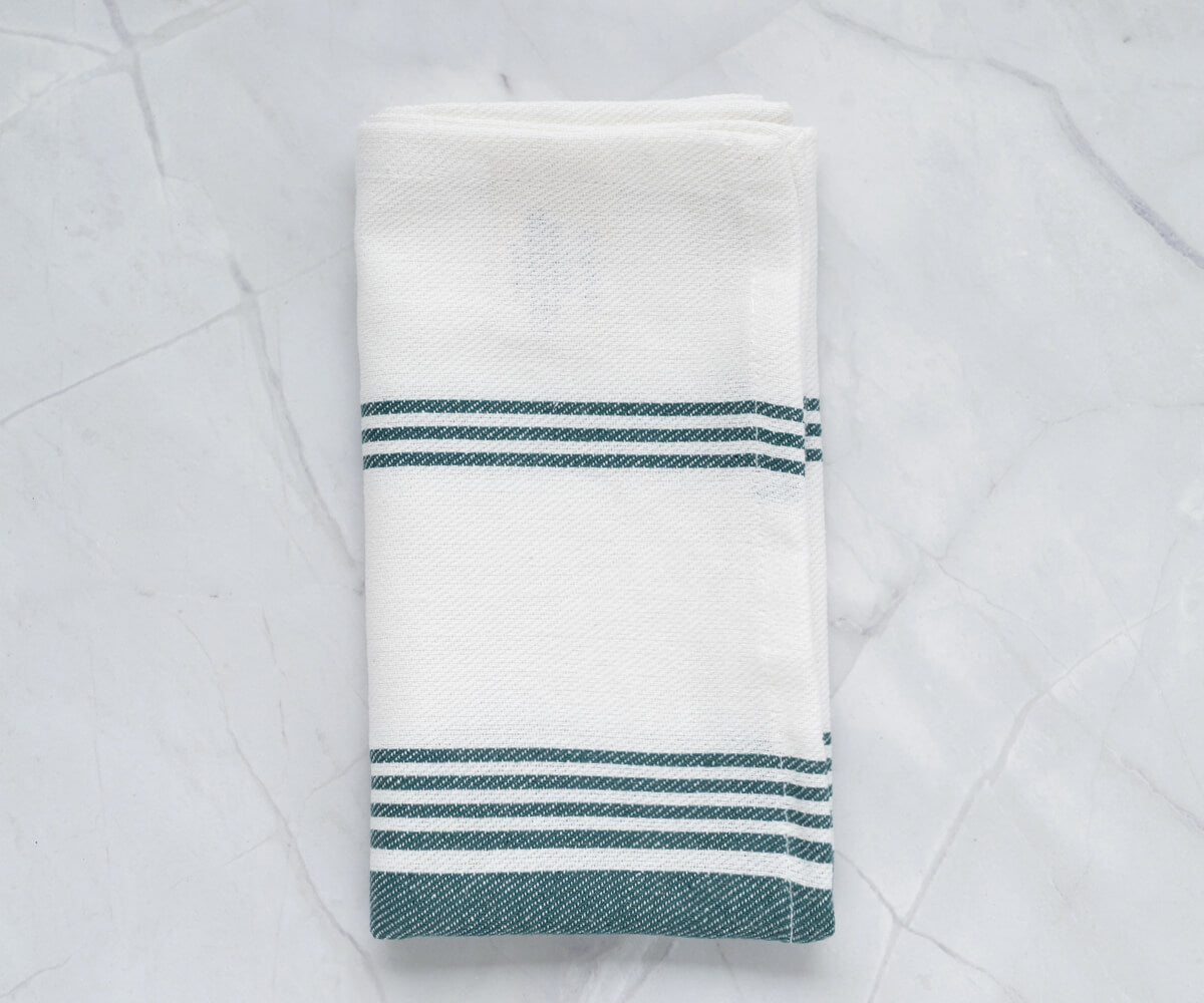 Striped Napkins - Cloth Napkins Set of 6