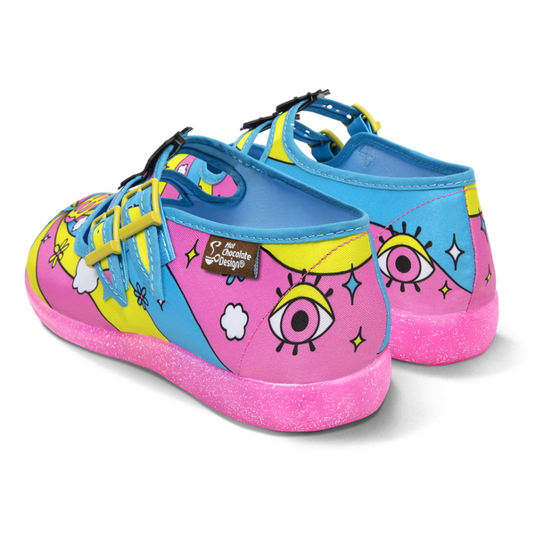 Hot Chocolate Design Trippy Daze Women's Mary Jane Flats