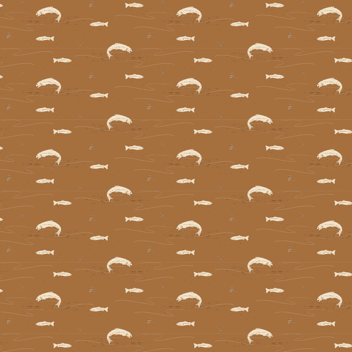 Trout Wallpaper by Cassandra Zaniboni