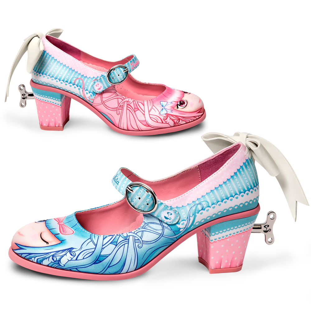 Chocolaticas® Mid Heels TWIN LOLITA Women's Mary Jane Pump