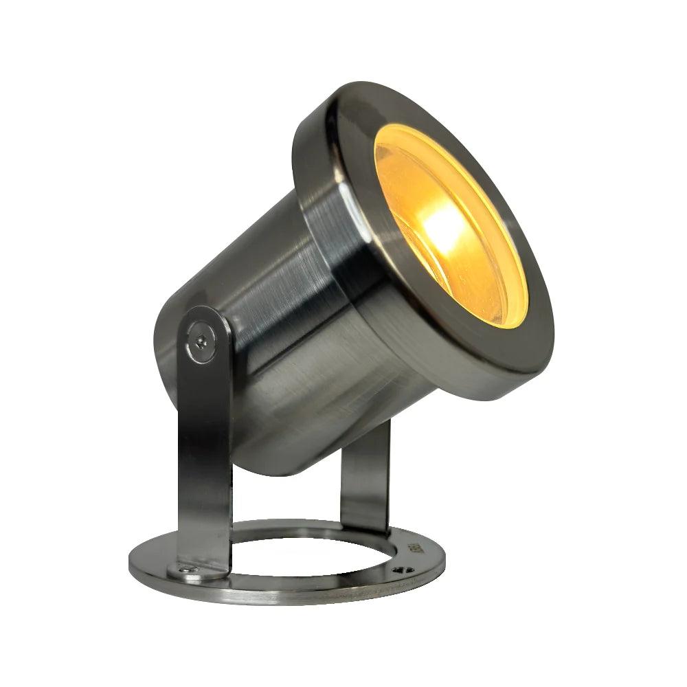 ULB03 12V Low Voltage Stainless Steel Underwater Landscape LED Fountain Light Pond Lighting IP68 MR16 Socket