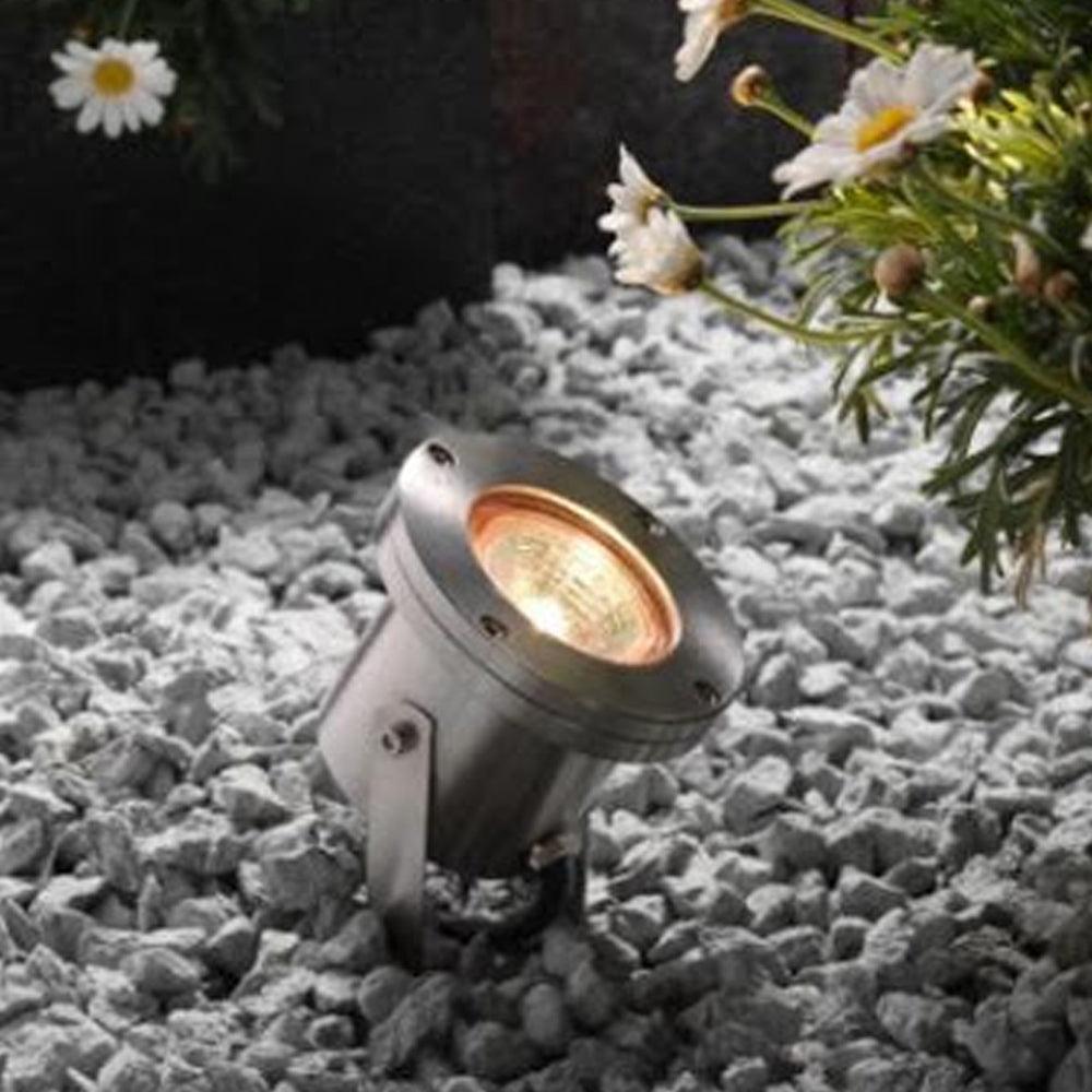 ULB03 12V Low Voltage Stainless Steel Underwater Landscape LED Fountain Light Pond Lighting IP68 MR16 Socket