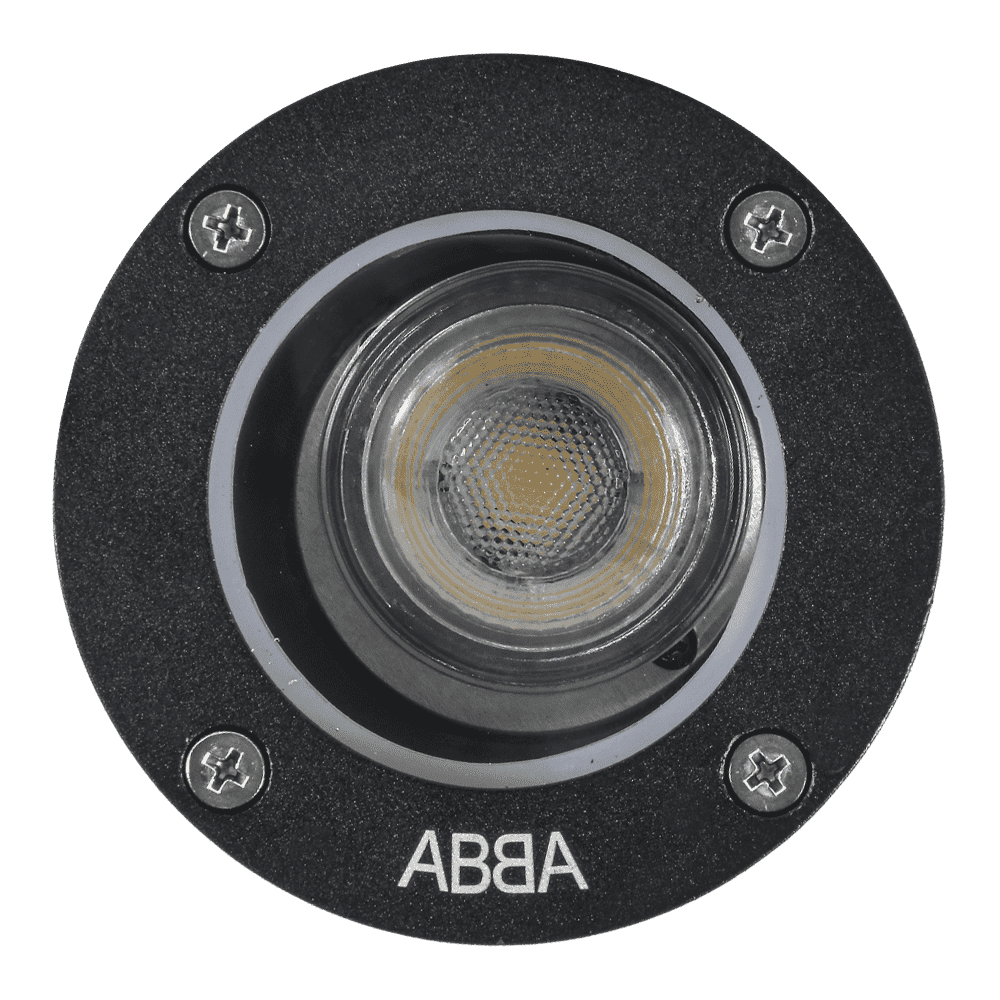 UNA07 Cast Aluminum 12V Low Voltage Round LED In-ground Well Light IP65 Waterproof MR16 Socket