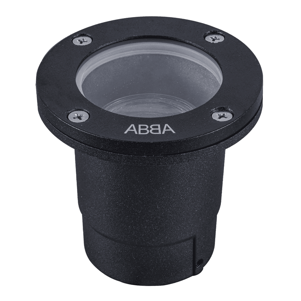 UNA07 Cast Aluminum 12V Low Voltage Round LED In-ground Well Light IP65 Waterproof MR16 Socket