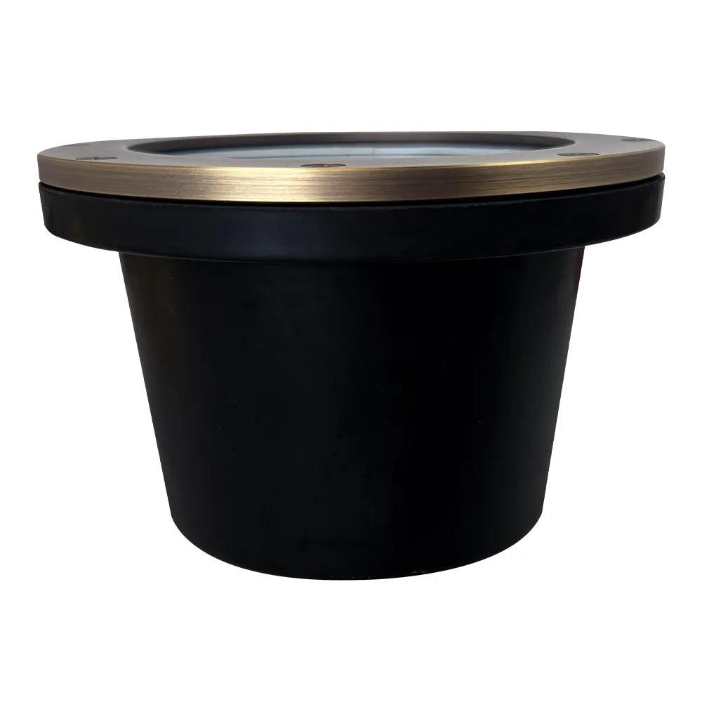 UNB08 Cast Brass 12V Low Voltage Commercial LED In-ground Well Light IP65 Waterproof PAR36 Socket