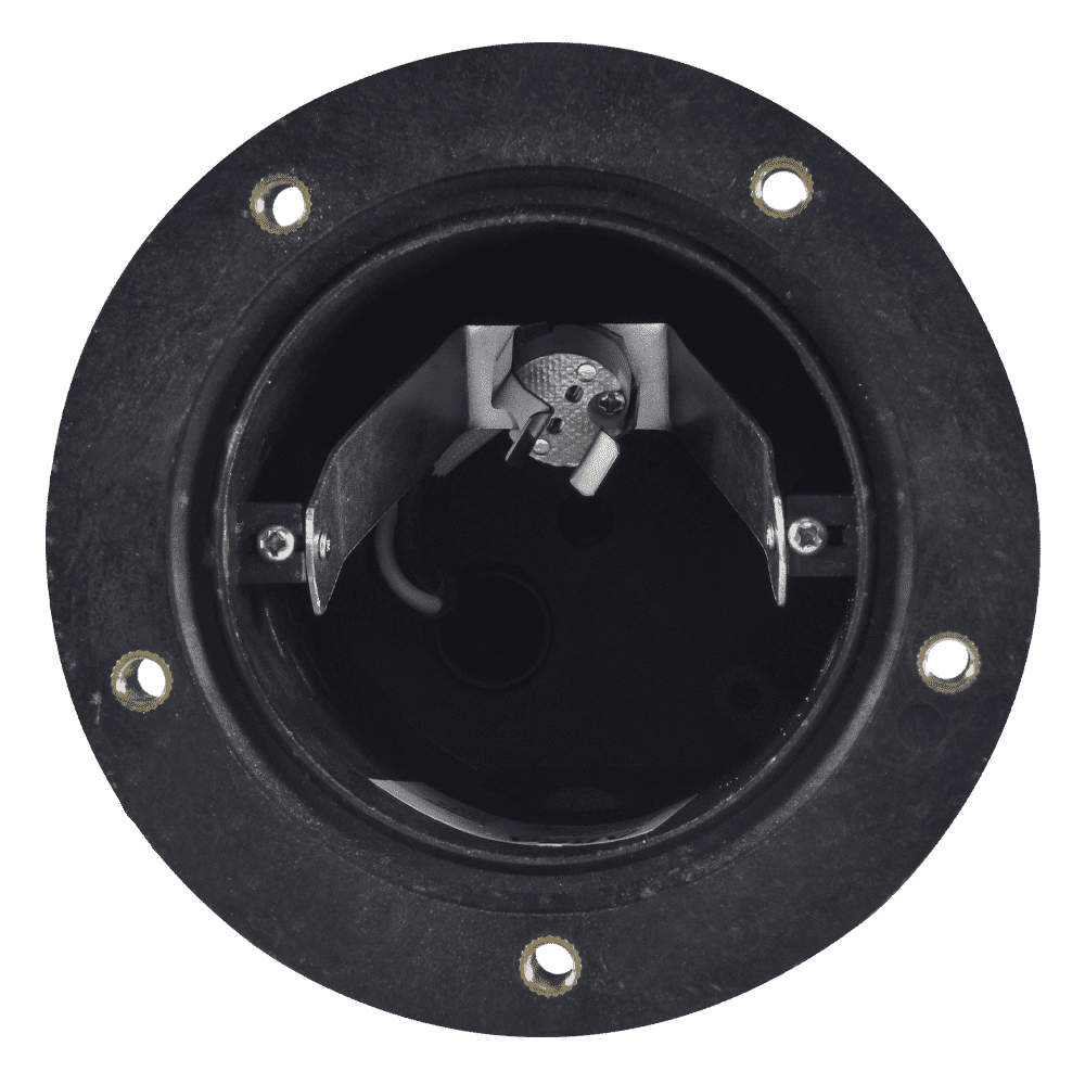 UNB10 Cast Brass Round Bi-Directional 12V Low Voltage LED In-ground Well Light MR16 Socket