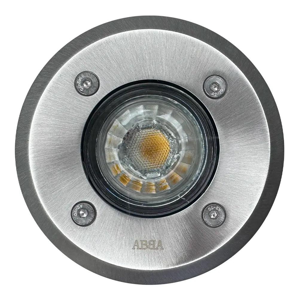 UNS02 Stainless Steel Waterproof In-Ground 12V Low Voltage LED Underground Light Landscape Lighting MR16 Socket