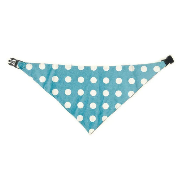 Baby Blue Chevron Reversible Dog Bandana - Gifts for You 'n Me