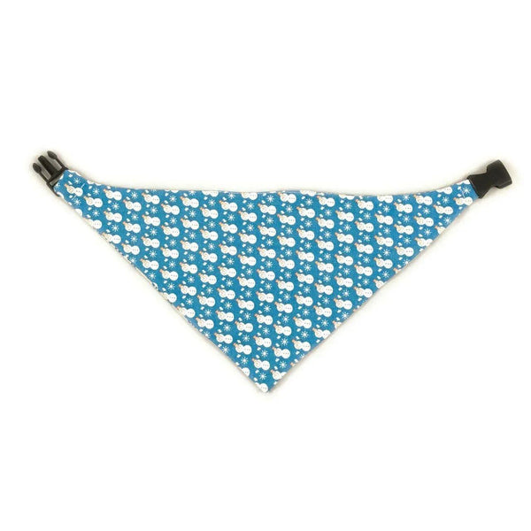 Holiday Snowmen Reversible Dog Bandana - Gifts for You 'n Me