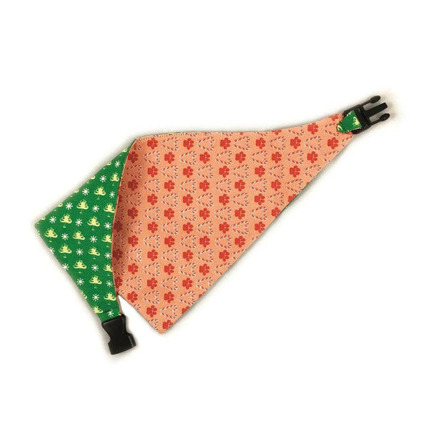Christmas Reversible Dog Bandana - Gifts for You 'n Me