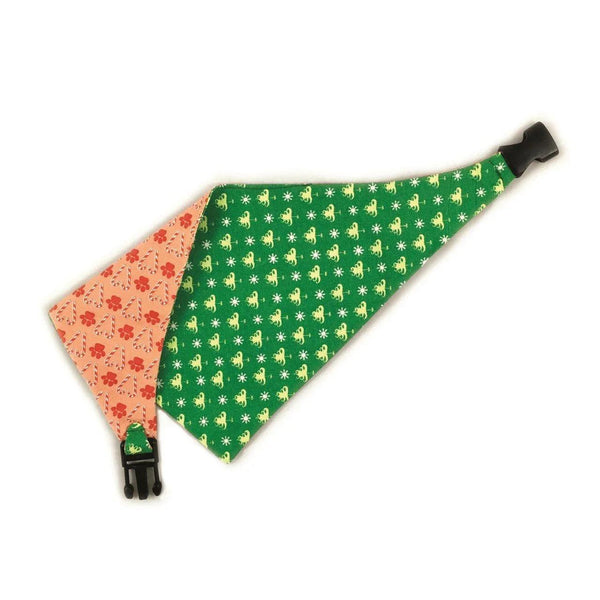 Christmas Reversible Dog Bandana - Gifts for You 'n Me