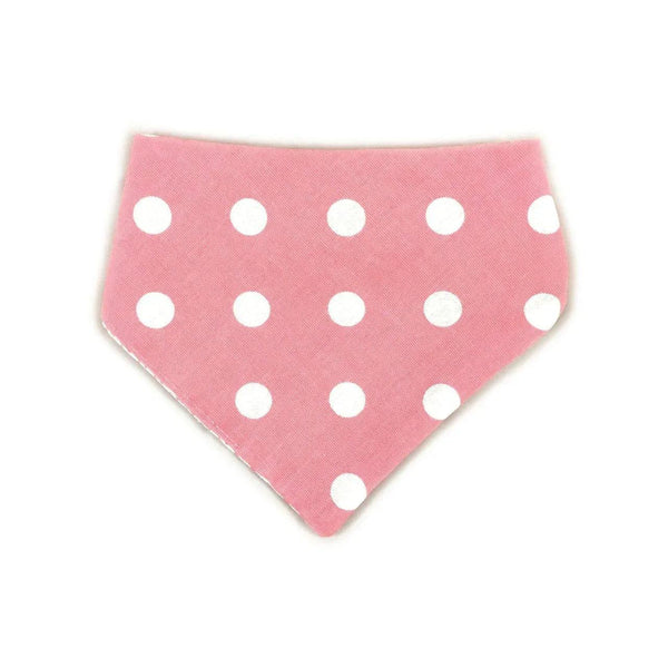 Baby Pink Houndstooth Reversible Dog Bandana - Gifts for You 'n Me