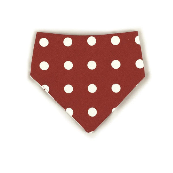 Red Checkered Reversible Dog Bandana - Gifts for You 'n Me