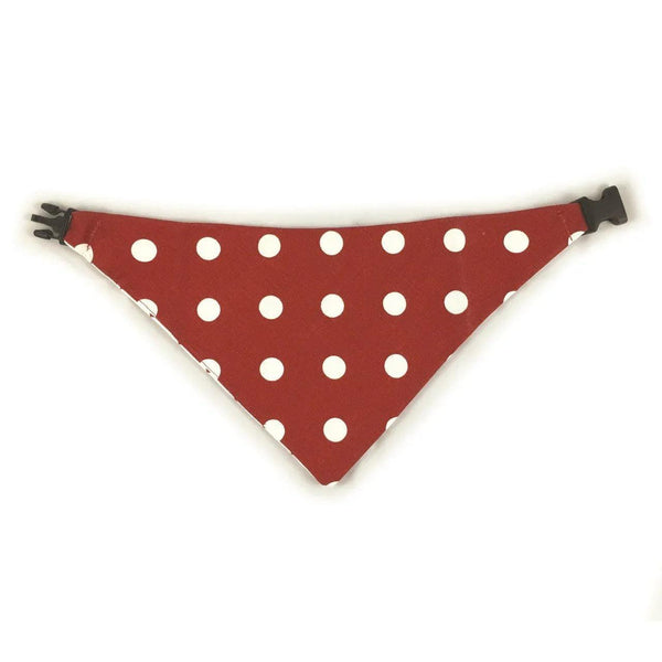 Red Checkered Reversible Dog Bandana - Gifts for You 'n Me