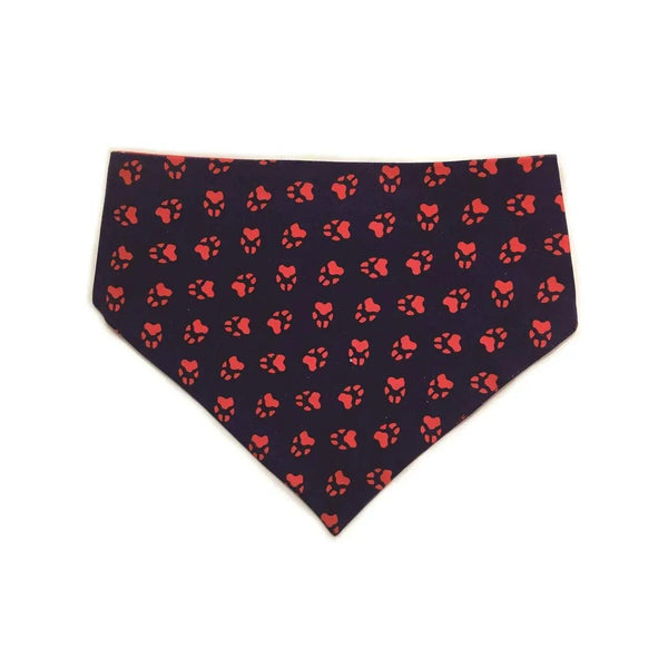 Blue & Red Reversible Dog Bandana - Gifts for You 'n Me