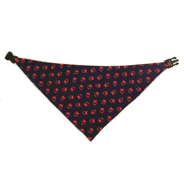 Blue & Red Reversible Dog Bandana - Gifts for You 'n Me