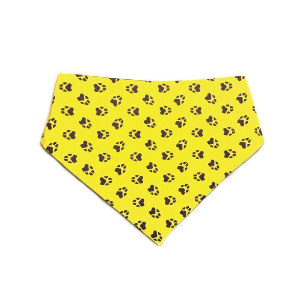 Yellow & Purple Reversible Dog Bandana - Gifts for You 'n Me
