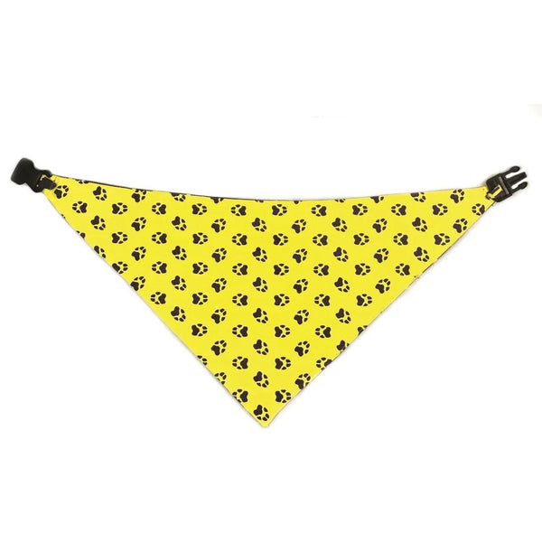 Yellow & Purple Reversible Dog Bandana - Gifts for You 'n Me