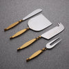 TWISTED URBAN GOLD CHEESE KNIFE 4 PC. SET