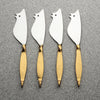TWISTED URBAN RATONCITO CHEESE SPREADER/KNIFE 4 PC. SET
