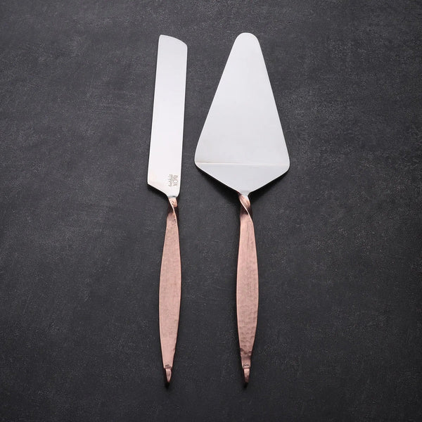 TWISTED URBAN CAKE SERVING 2 PC. SET