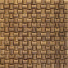 US Pine Straw Thermowood Mesh-mounted Mosaic Wall Tile - Livfloors Collection