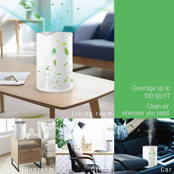 USB Powered True HEPA Air Purifier - Gifts for You 'n Me