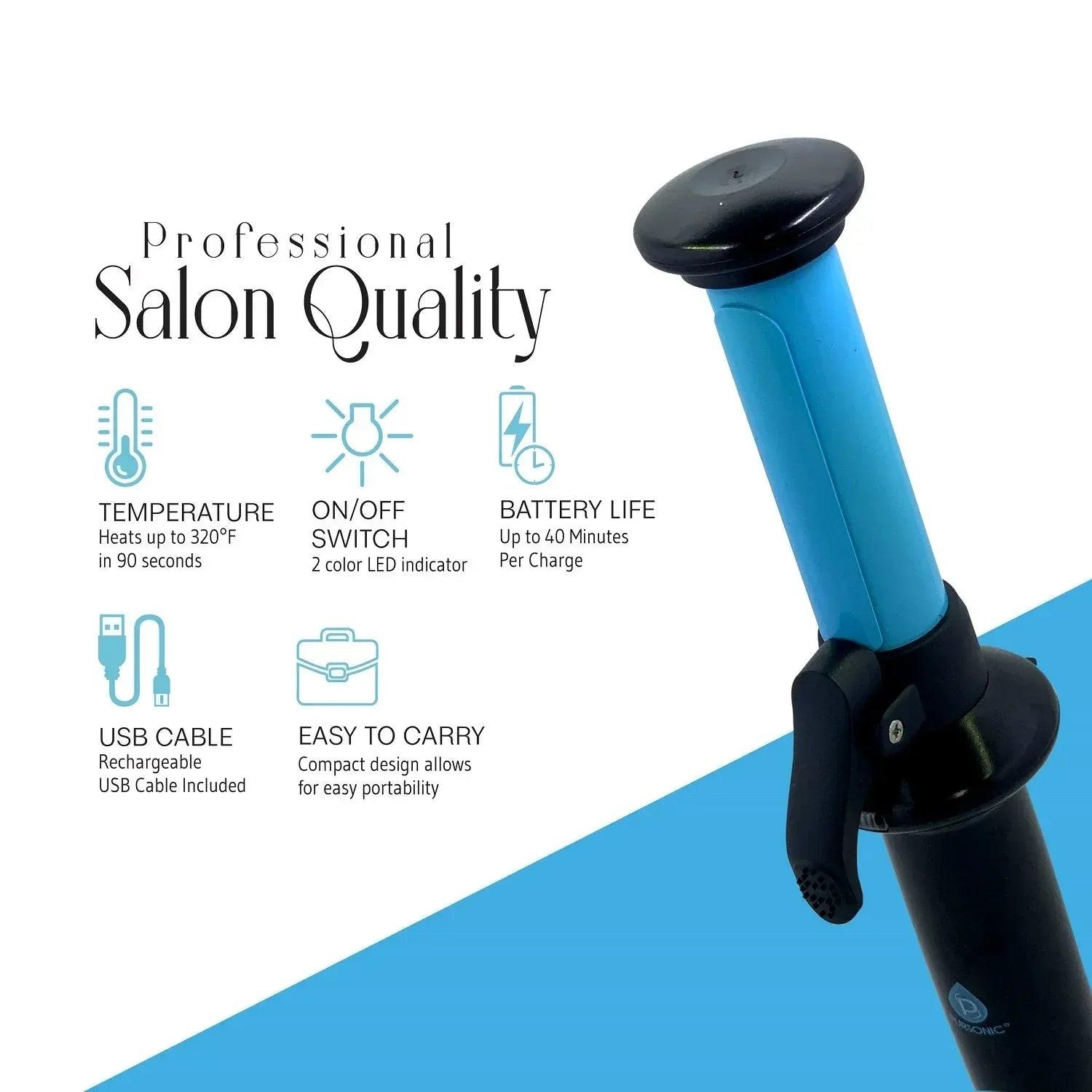 USB Rechargeable Mini Curling Iron - Gifts for You 'n Me