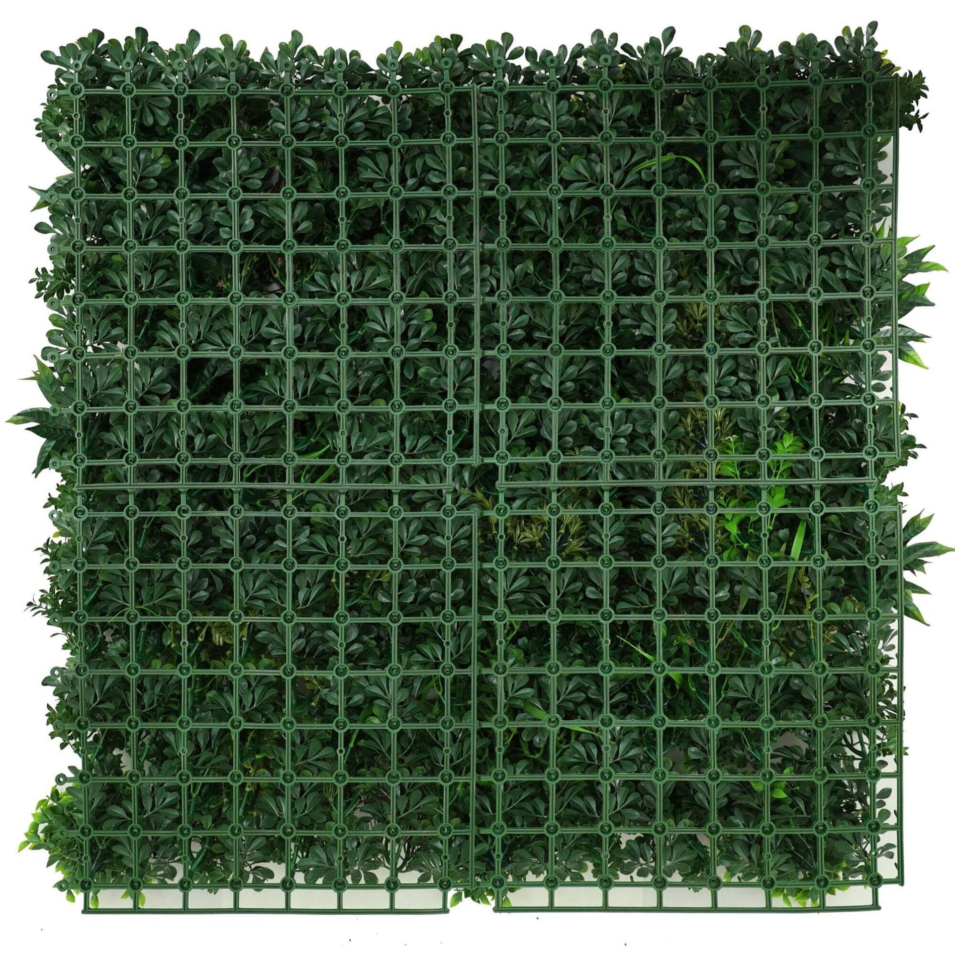 Amazon Jungle Artificial Vertical Garden Green Wall Panel 40×40in 11 SQ FT – UV Resistant – Commercial Grade