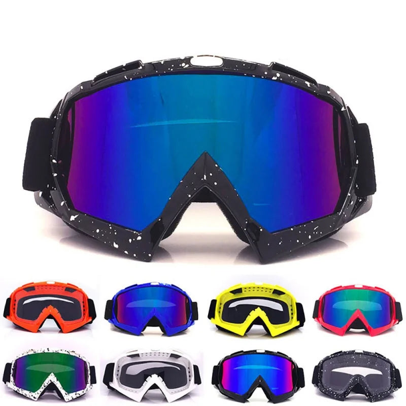 Unisex Ski Goggles Snowboard Mask Winter Snowmobile Motocross Sunglasses Windproof UV Protection Winter Sport Glasses