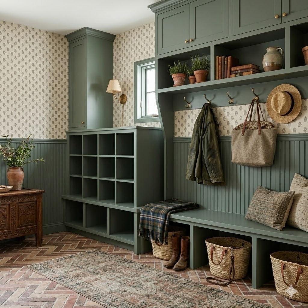 Prudence Wallpaper by Daphne and Sage
