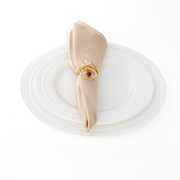 Pomegranate Seed Napkin Ring Set