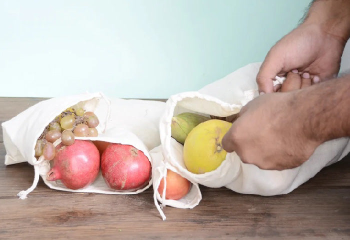 SAMPLES - Reusable Eco-Friendly Cotton Canvas Bags - SAMPLES