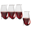 Crystal Port and Dessert Wine Sippers, Dry Sherry, Cordial, Aperitif & Nosing Copitas Tasting Glass - Dinner Drink Glassware Glasses | Set of 4 - 3 oz Sipper | - The Wine Savant
