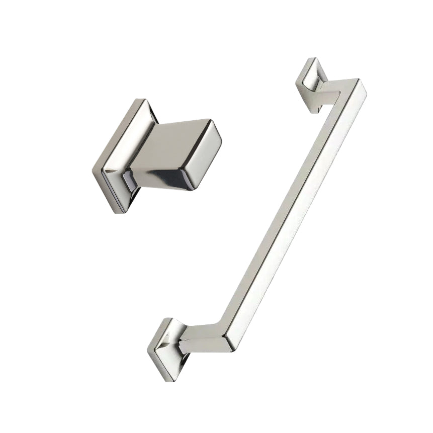Modern Polished Nickel 