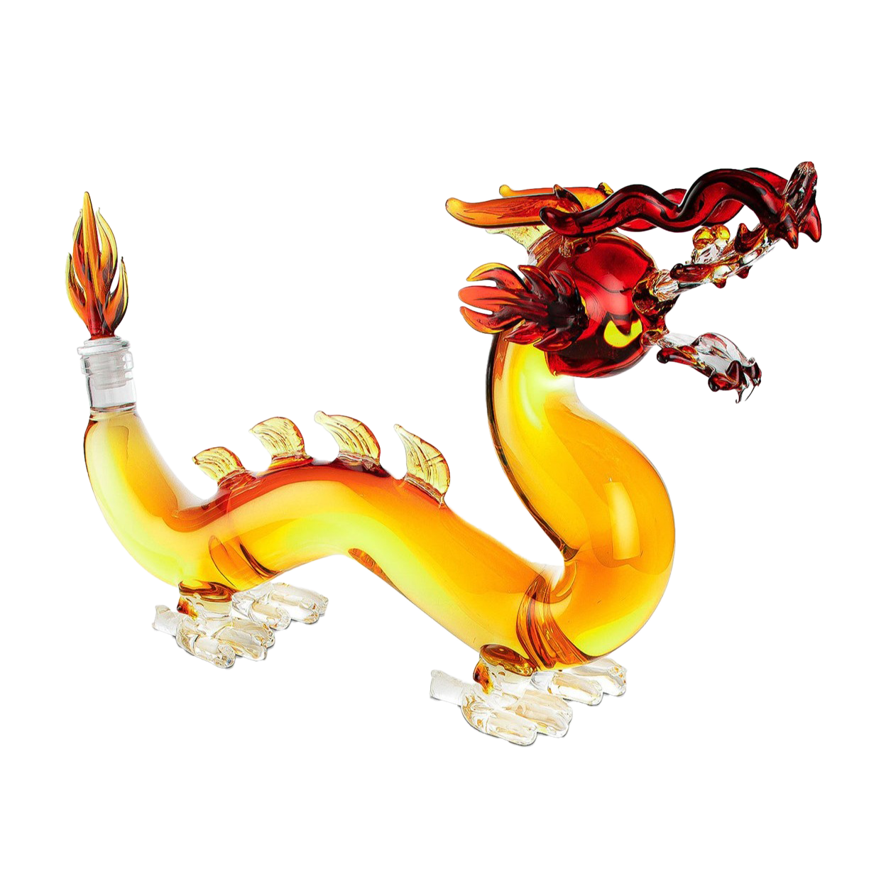 Dragon Drinking Decanter - GOT, I Drink and I Know Things - Whiskey and Wine Decanter Large 10x16