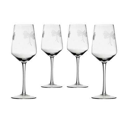 Stemmed Dragonfly Wine Glasses For White and Red Wine
