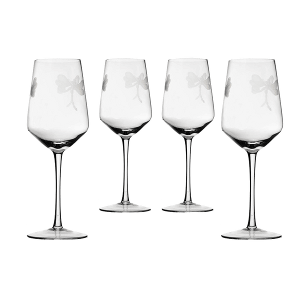 Stemmed Dragonfly Wine Glasses For White and Red Wine
